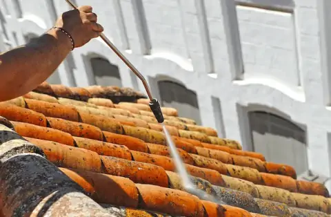 Nettoyage de toitures - Pont-Péan